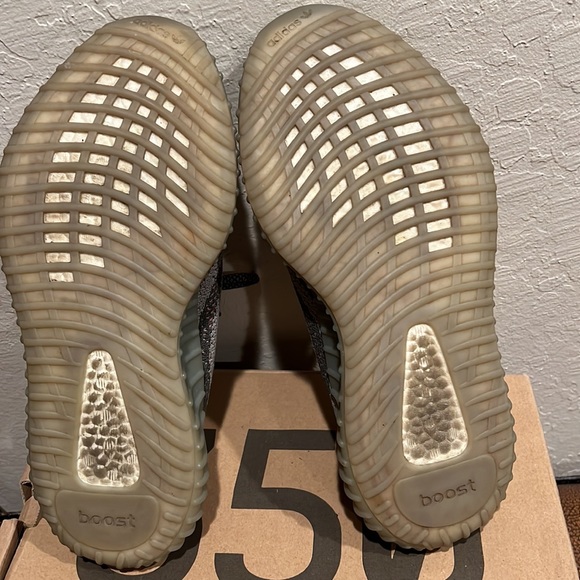 Yeezy Shoes Rare 6205 Yeezy Boost 350 V2 Gray Body Letters